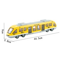 Jucărie Tren Regio pentru Copii, Model Modern, 40 cm, Design Realist, Galben/Negru, 3 ani+ Jucărie Tren Regio pentru Copii, Model Modern, 40 cm, Design Realist, Galben/Negru, 3 ani+