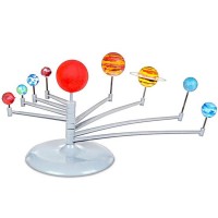 Set Creativ Sistemul Solar Copii, Model 3D de Asamblat si Pictat, 25 Piese, Culori Incluse, 8+ Ani Set Creativ Sistemul Solar Copii, Model 3D de Asamblat si Pictat, 25 Piese, Culori Incluse, 8+ Ani