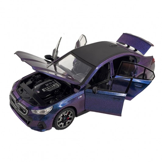 Mașină de jucărie metalica BMW M4, cu lumini și sunete, uși rabatabile 1:24 - 20 cm
