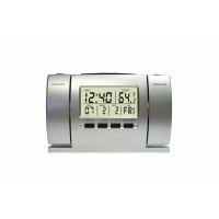 Ceas cu dubla proiectie: ora si temperatura