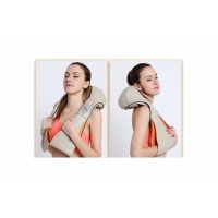 Aparat pentru masaj cervical Shiatsu cu functie de incalzire