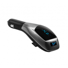 Car Kit auto cu functie de modulator Fm, Bluetooth cu slot USB si microSD