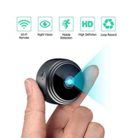 Mini-Camera video Wi-Fi 1080p HD, unghi 150, NightVision, Senzor de miscare