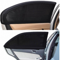 Set 2 x Parasolar negru pentru geamurile auto laterale