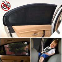 Set 2 x Parasolar negru pentru geamurile auto laterale