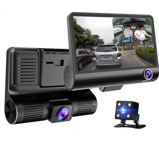 Camera auto 3 in 1 Full HD 1080p, 5 mpx, unghi 170 grade, model SMT609