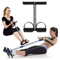 Aparat de fitness pentru tonifierea muschilor, dimensiuni cu arcul strans 48 x 25 x 10 cm