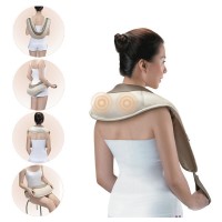 Aparat de masaj cervical (Shawls), 40 de functii de masaj, mod automat