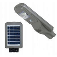 Lampa stradala 30W cu panou solar, acumulator, senzor de miscare
