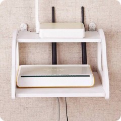 Suport de perete pentru router sau alte obiecte, dimensiuni 22,5 x 21,5 x 15 cm
