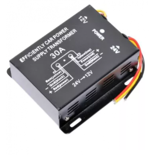 Convertor Auto 30A pentru Tensiune 24V - 12V