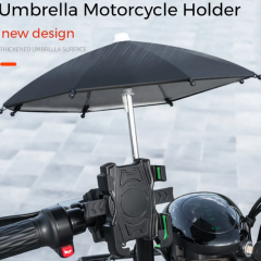 Suport de telefon cu umbrela pentru bicicleta