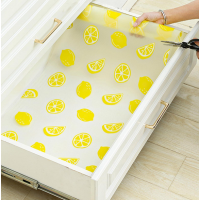 Folie din silicon pentru sertare, 45 x 200 cm, Lemons