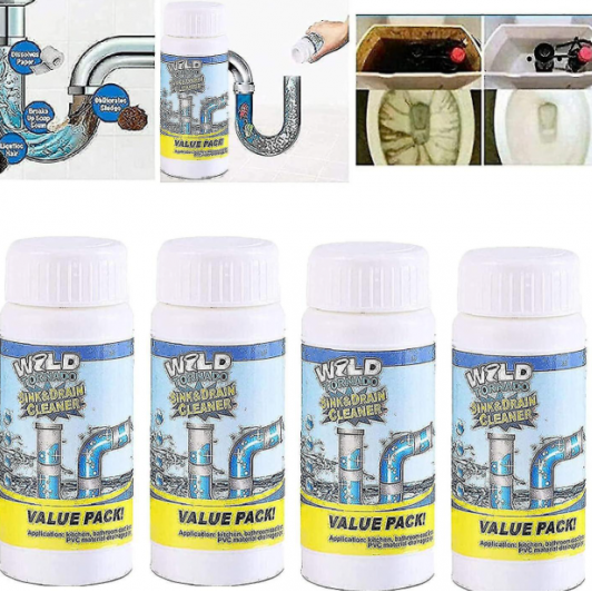 Set 4 x solutie pentru desfundarea tevilor, Wild Tornado