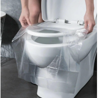 Set 100 protectii igienice pentru colac de toaleta