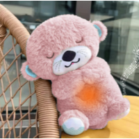 Ursulet care respira, jucarie din plus. Lampa de veghe cu sunete si vibratii