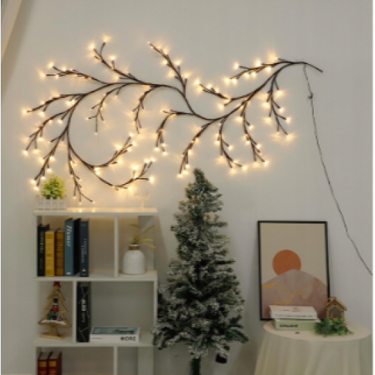 Instalatie decorativa 72 LED, 1.6 Metri, Model 2