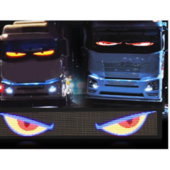 Panouri LED Matrix Auto , lumini LED, model cu ochi, iluminare puternica