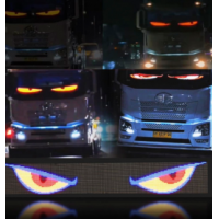 Panouri LED Matrix Auto , lumini LED, model cu ochi, iluminare puternica