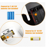 Semn LED Auto cu Telecomanda, Design Mana, 4 Moduri