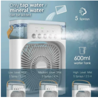 Ventilator cu gheata si rezervor de apa 600 ml