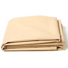 Prelata bej cauciucata  2 m x 2 m, impermeabila, cu inele, densitate 680 g/mp