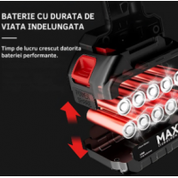 Aspirator cu acumulator 48V, putere 100 W