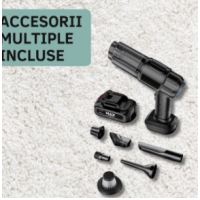 Aspirator cu acumulator 48V, putere 100 W