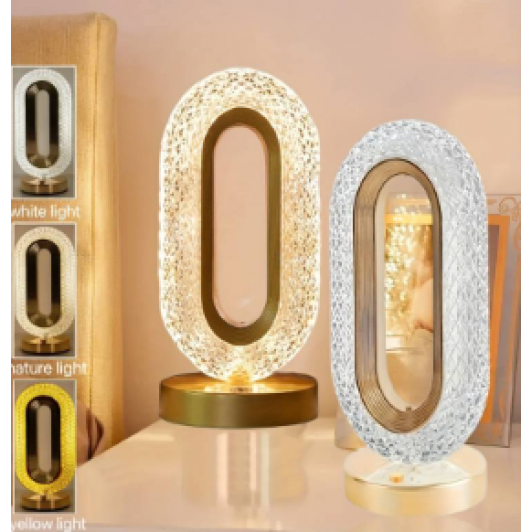 Set 2 x Lampa Diamond, Touch, USB, 3 moduri