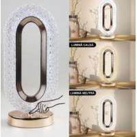 Set 2 x Lampa Diamond, Touch, USB, 3 moduri