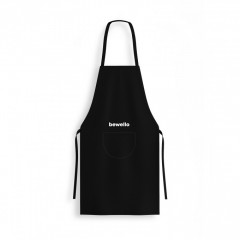 Bewello - Şorţ de bucătărie - negru - 70 x 67 cm - BW1004