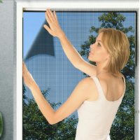Plasa anti-tantari pentru fereastra, dimensiuni 130 cm x 150cm-neagra