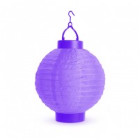 Lampion LED - violet - 2 x AAA