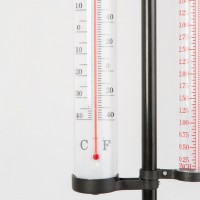 Stație meteo de grădină - termometru, pluviometru, anemometru - 145 cm