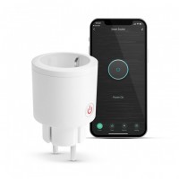 Priza inteligenta - cu contor de consum - compatibilita Amazon Alexa, Google Home, Siri, IFTTT