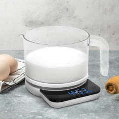 Dozator și cântar digital de bucătărie - 2 x AAA - 800 ml - BW1019