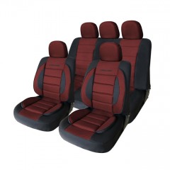Huse universale premium pentru scaune auto rosu+negru - CARGUARD - HSA013