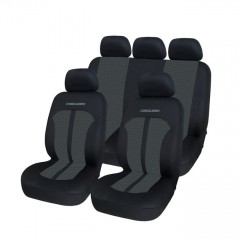 Huse universale premium pentru scaune auto gri+negru - CARGUARD - HSA011