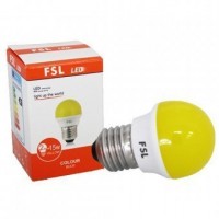 Bec Led Color FSL Mini G45 E27 2W, lumina colorata