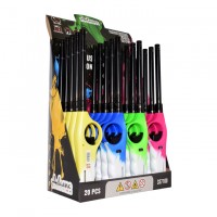 Bricheta pe gaz - reincarcabila - multicolor - 27 cm