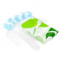 Set perdea de dus si burete de baie – 180 x 180 cm - 3 modele