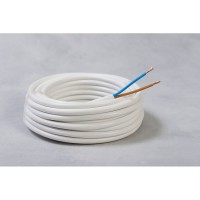 Cablu electric cu izolatie si manta din PVC, dimensiuni: 2 x 1.5 mm x 100m