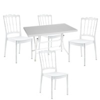 Scaun elegant, Asos Home, alb