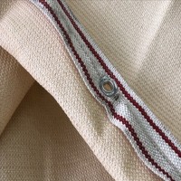 Tesatura/Plasa de umbrire 95%,Plant Master, 2m x 6m, ranforsata, cu orificii de prindere, cappuccino