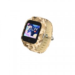 Ceas smartwatch copii cu GPS, rezistent la apa, Efour Tech FG-15, Camo