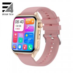 Smartwatch Efour Tech HK28, roz, HK28SPNK
