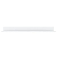 Polita cu prindere in perete, alb, dimensiuni: 135.8 x 13 x 15 cm, Duva, 219