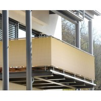 Paravan 150 cm x 300 cm, imitatie Bambus PVC, balcon, gard, terasa, protectie UV, antivant + bride