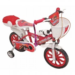 Bicicleta pentru copii cu roti ajutatoare Forza, 3-5 ani, rosu,BCF-03