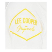 Tricou Lee Cooper barbati din bumbac, alb - 9 Modele